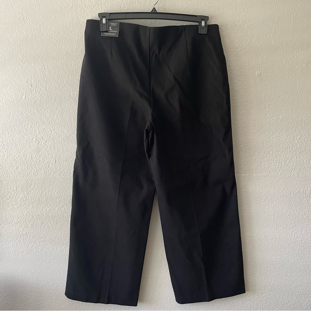 Jules and Leopold Pull On Wide Leg Ankle Length Dress Pants Women’s Size XL NEW - Picture 4 of 5